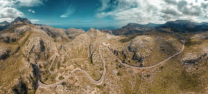 The winding road to sa calobra